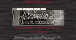 Desktop Screenshot of michelleshairdesigns.com
