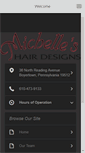 Mobile Screenshot of michelleshairdesigns.com